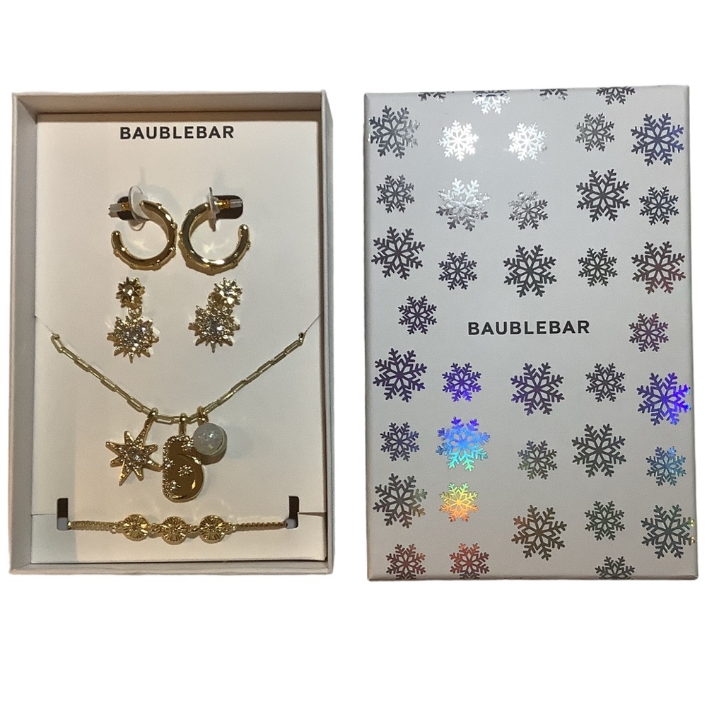 BaubleBar Celestial 4 Piece Jewelry Set New in Box